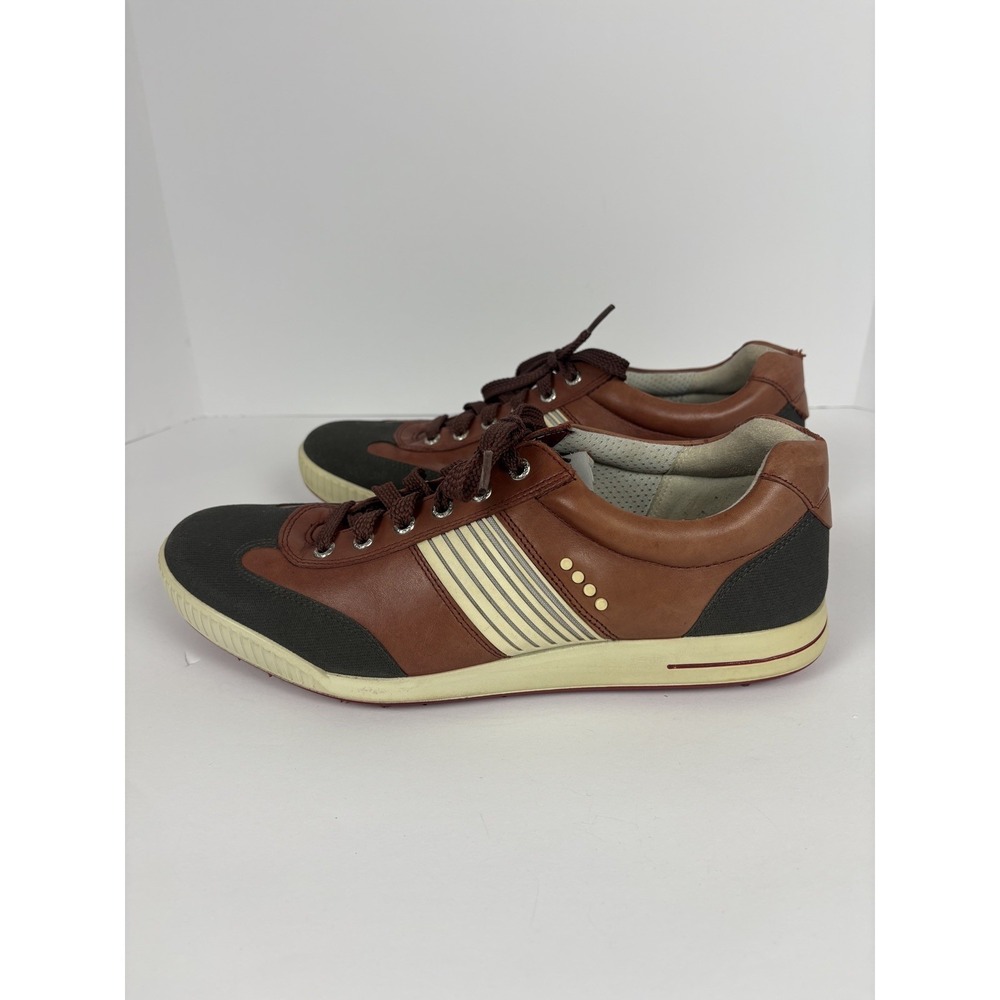 Men's Ecco Hydro Max Golf Shoes US 11.5. Brown tone.